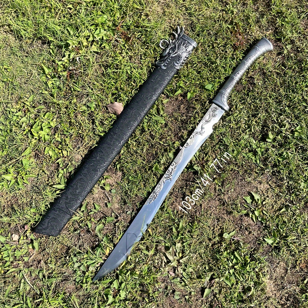 Dragon Head Tang Dao · Dragon Relief Blade (103cm)