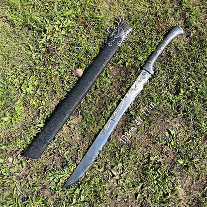 Dragon Head Tang Dao · Dragon Relief Blade (103cm)
