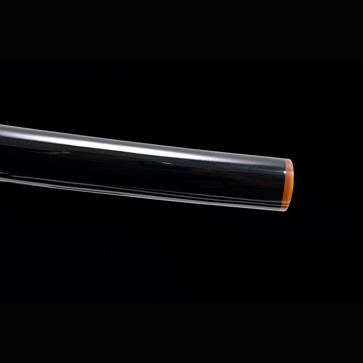 Tamahagane Choji Katana with Real Hamon | Full Tang 18-Stage Polished Black Urushi Scabbard 102cm