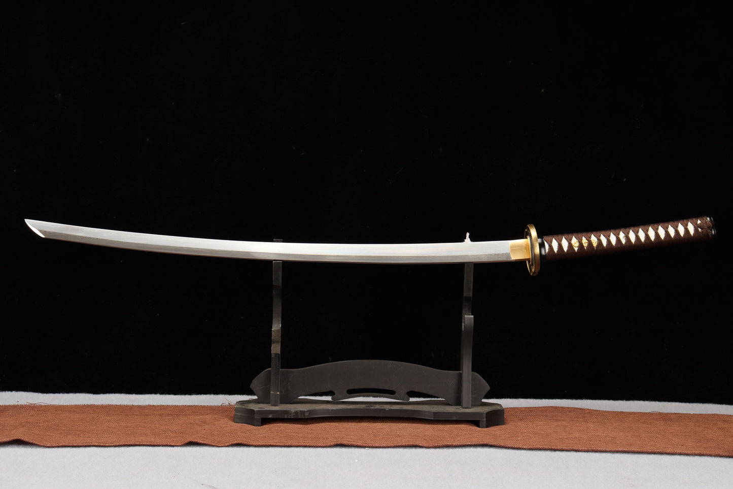 103cm/40.55 inch authentic hand-forged patterned steel copper-clad samurai sword - Rurouni Kenshin