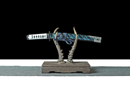 1:1 replica of Ghost of Tsushima Katana (fourth generation) 1:1 replica of Ghost of Tsushima Katana (fourth generation) including Katana and Wakizashi