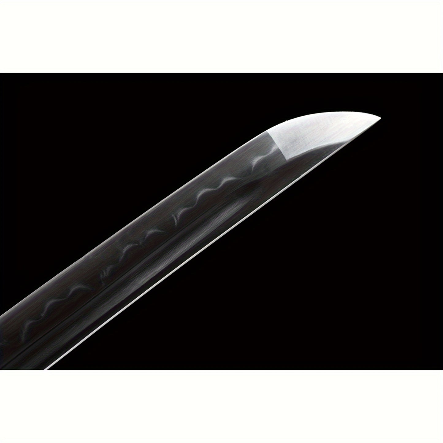 Yingbo · T10 Clay Tempered Katana · Matte Black Finish