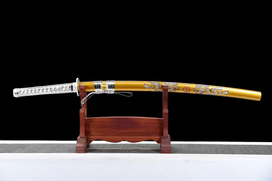 103cm/40.55 inches roasted blue Katana Huanglong