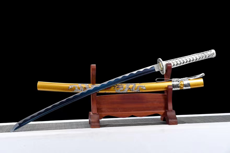 103cm/40.55 inches roasted blue Katana Huanglong