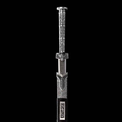 Handcrafted Full Tang Sword With 1065 Carbon Steel Blade Tang Hengdao ~Tiangang Sword