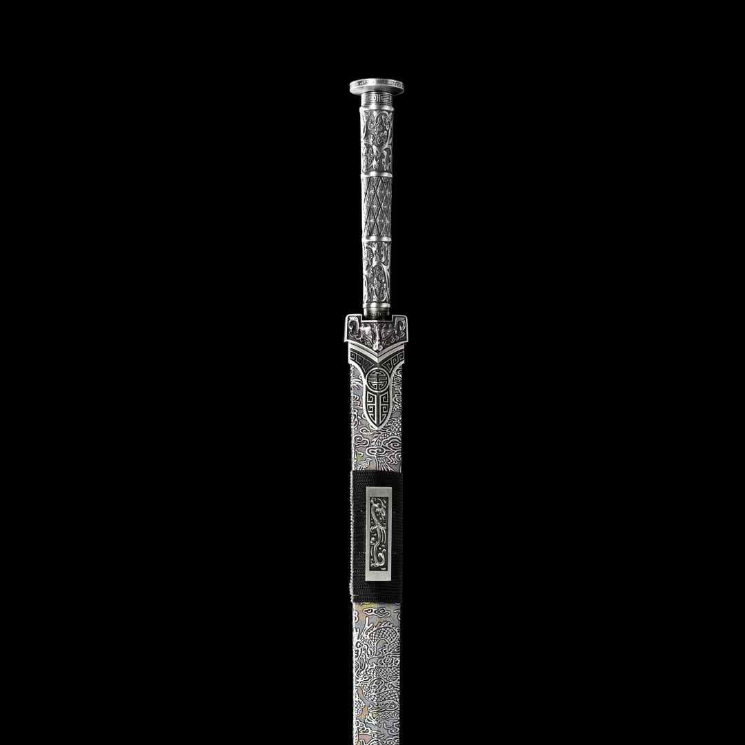 Handcrafted Full Tang Sword With 1065 Carbon Steel Blade Tang Hengdao ~Tiangang Sword