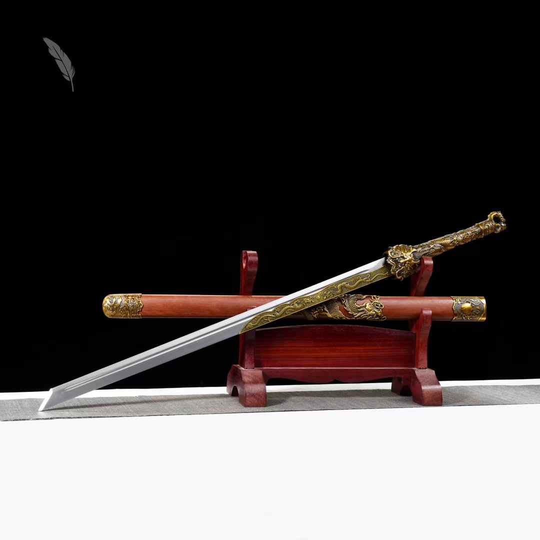 Dragon King Sword ~ Cangming [Dragon and Phoenix Sandalwood Style] SHARP