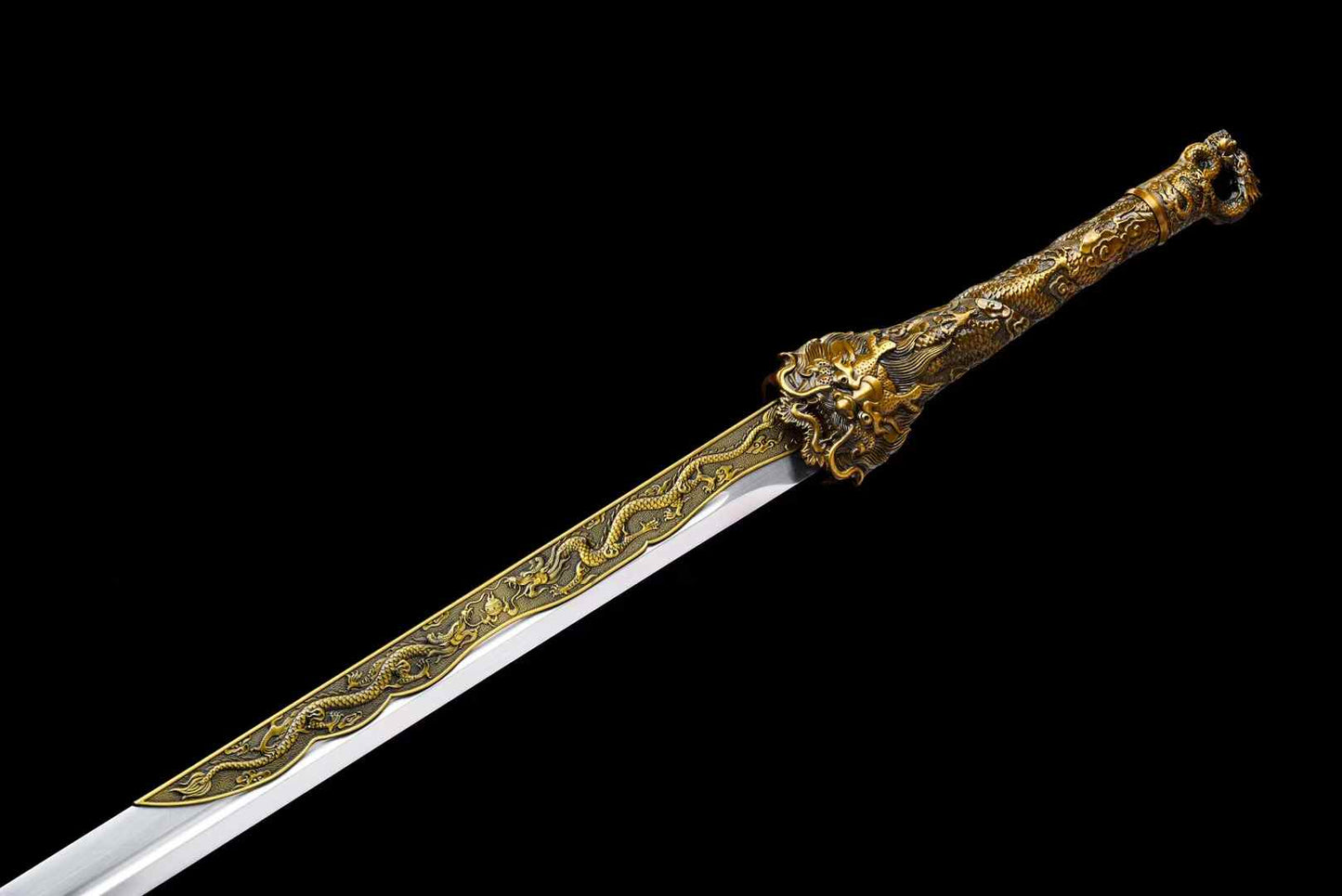 Dragon King Sword ~ Cangming [Dragon and Phoenix Sandalwood Style] SHARP