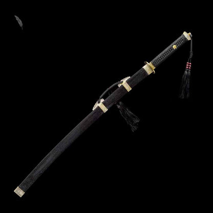 Copper-clad Recurved Tang Sword [Black Model] (SHARP)