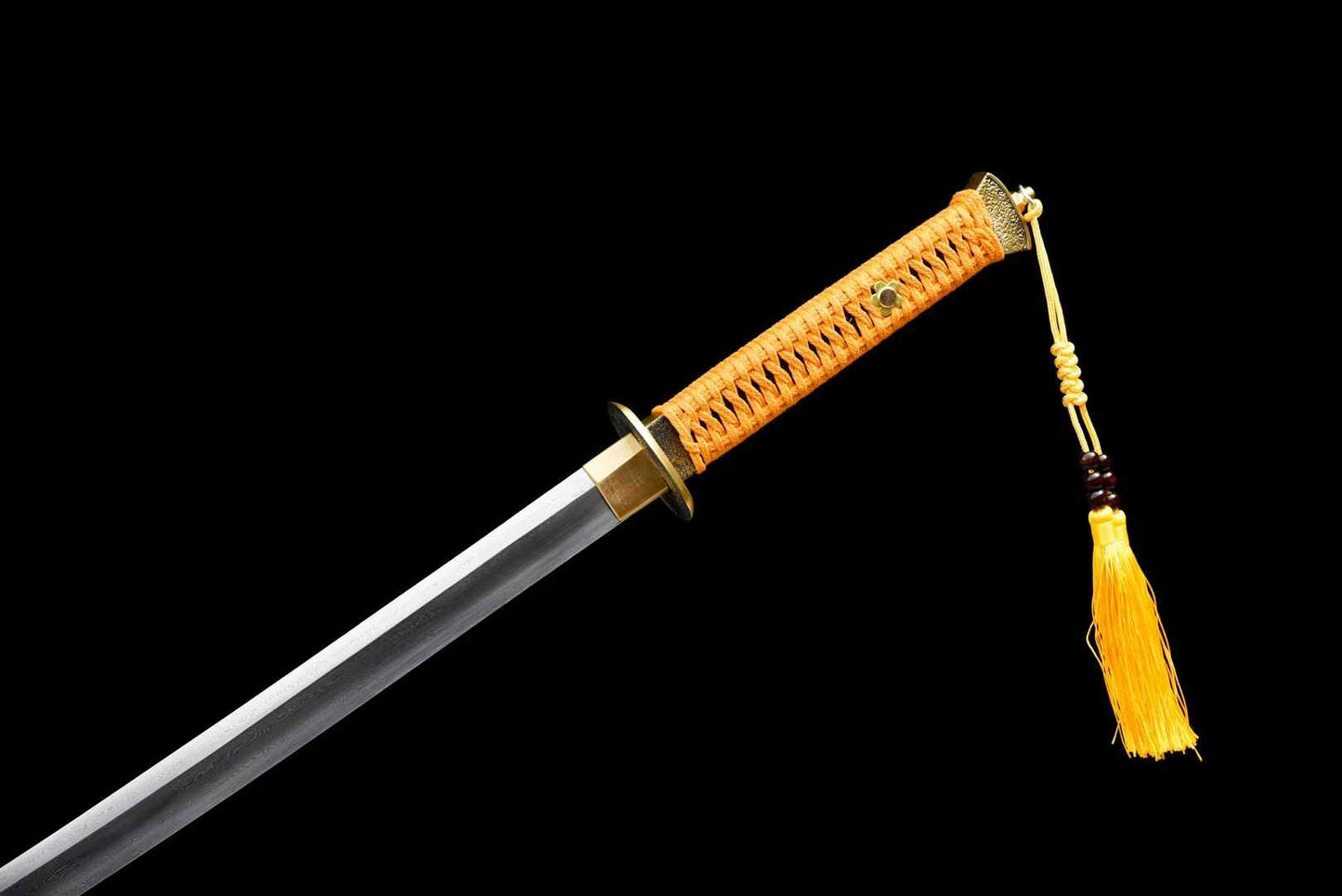 Copper-clad recurved Tang sword [Dragon and Phoenix sandalwood style](SHARP)
