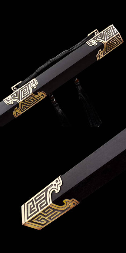Copper Qin Wang Sword