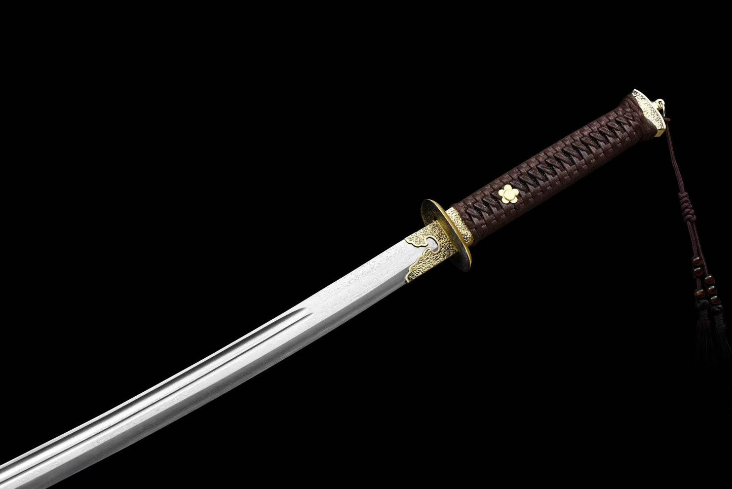 Copper-clad Ming official sword ~ Demon-suppressing [Dragon and Phoenix Sandalwood Style](SHARP)
