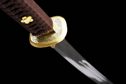 Copper-clad Ming official sword ~ Demon-suppressing [Dragon and Phoenix Sandalwood Style](SHARP)