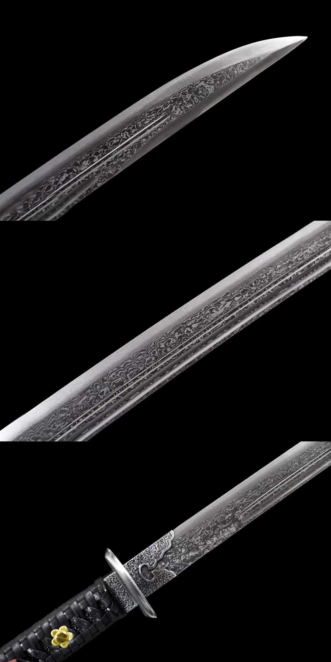 Mingguan Knife ~ Demon-Suppressing [Pattern Steel·Black]
