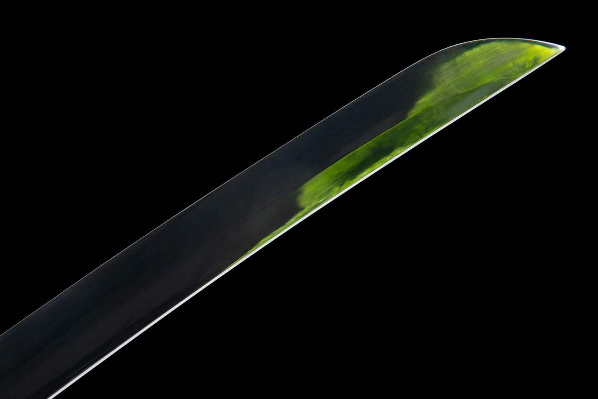 Gucha Peacock Mirror Polished Katana – Fully Sharpened 1065 High Carbon Steel