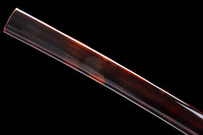 Gucha Peacock Mirror Polished Katana – Fully Sharpened 1065 High Carbon Steel