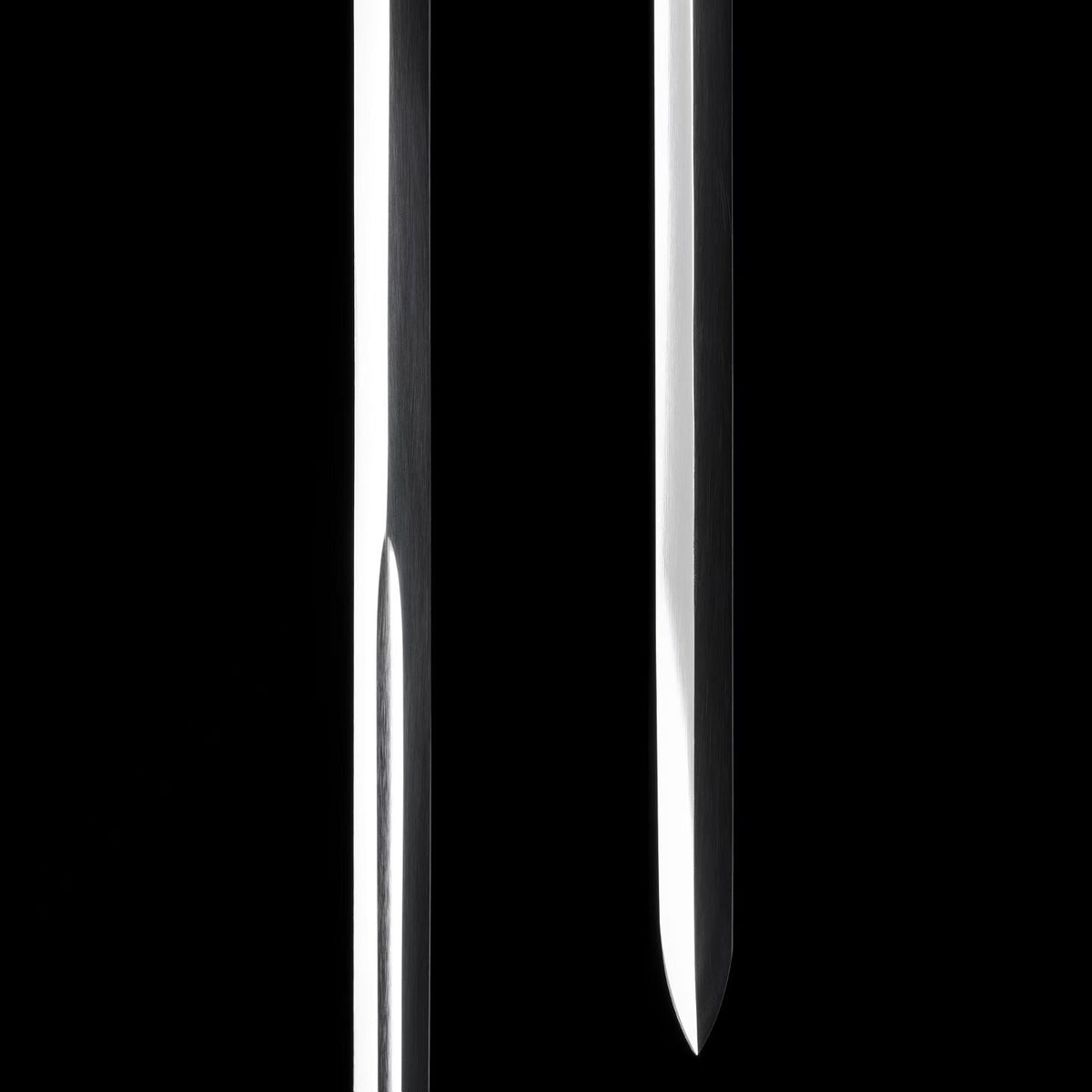 Scholar's Slender Rapier Jian | Full Tang High Manganese Steel Dragon-Phoenix Sandalwood 100cm