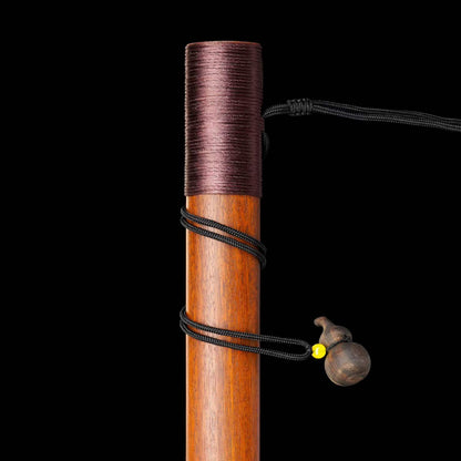 Scholar's Slender Rapier Jian | Full Tang High Manganese Steel Dragon-Phoenix Sandalwood 100cm