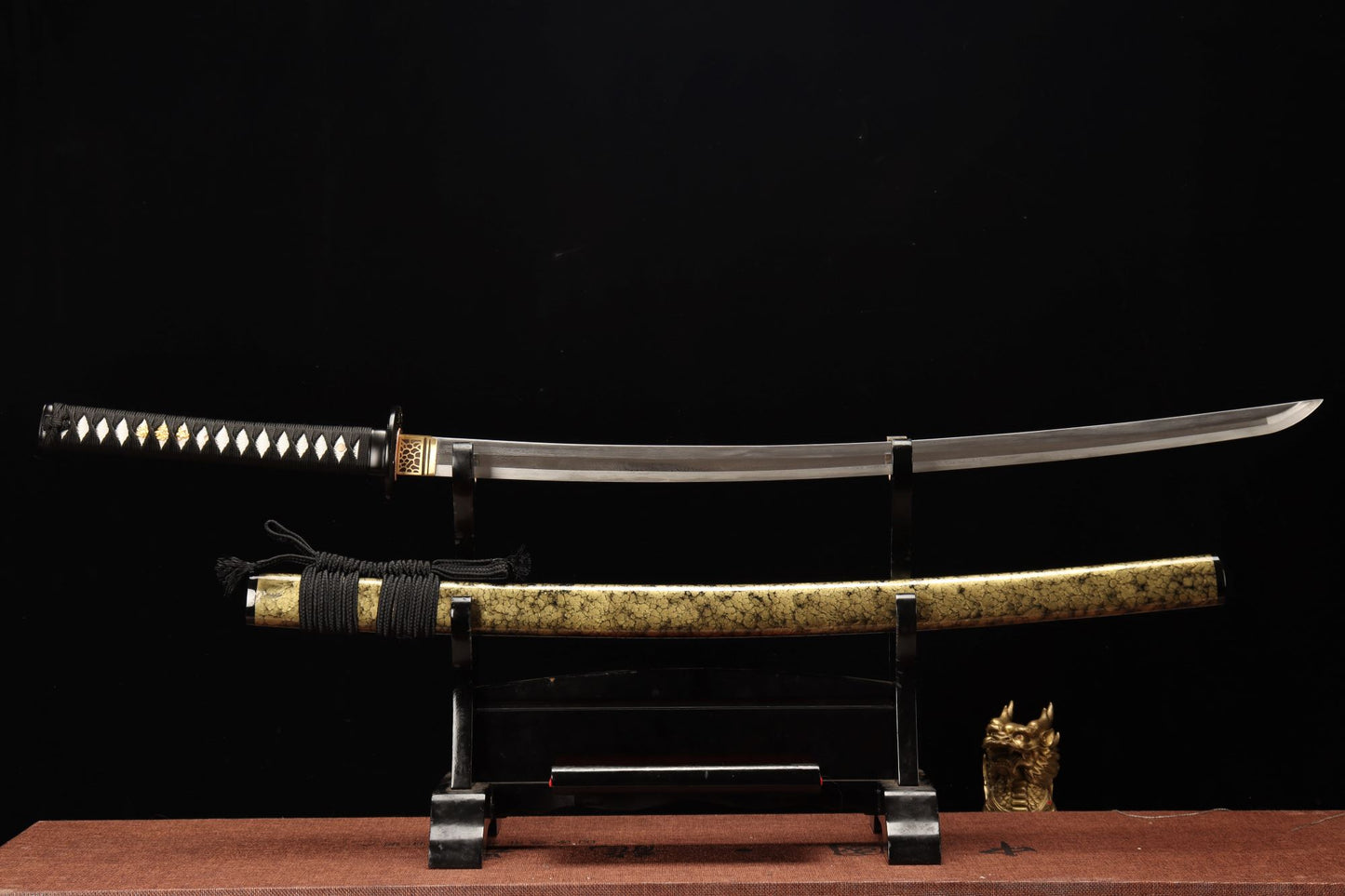 103cm/40.55 inch hand-forged pattern steel samurai sword - Yanluo