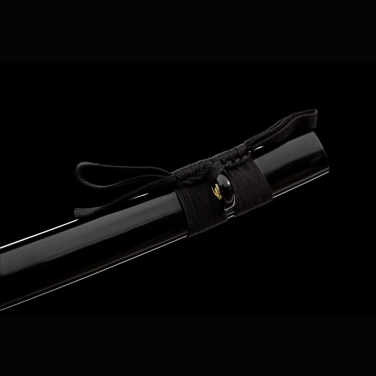 Dragon Plum Katana with Real Hamon | Full Tang Twist Damascus Steel Gold Silver Gilded Copper Fittings Lacquered Wood Scabbard 102cm