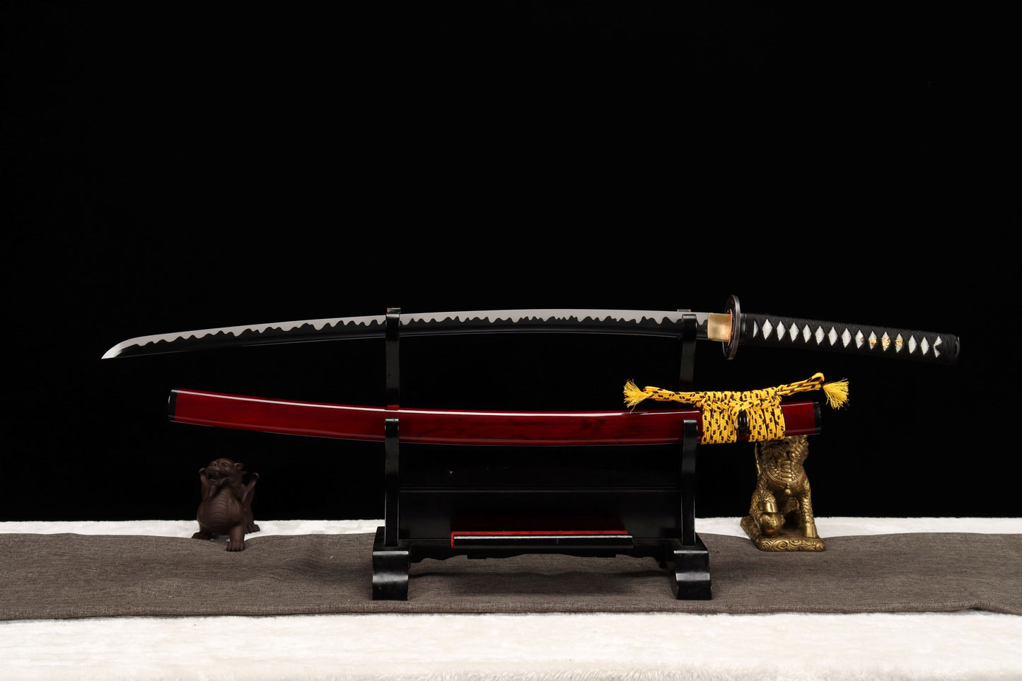 103cm/40.55 inch authentic hand-forged high manganese steel samurai sword Colorful