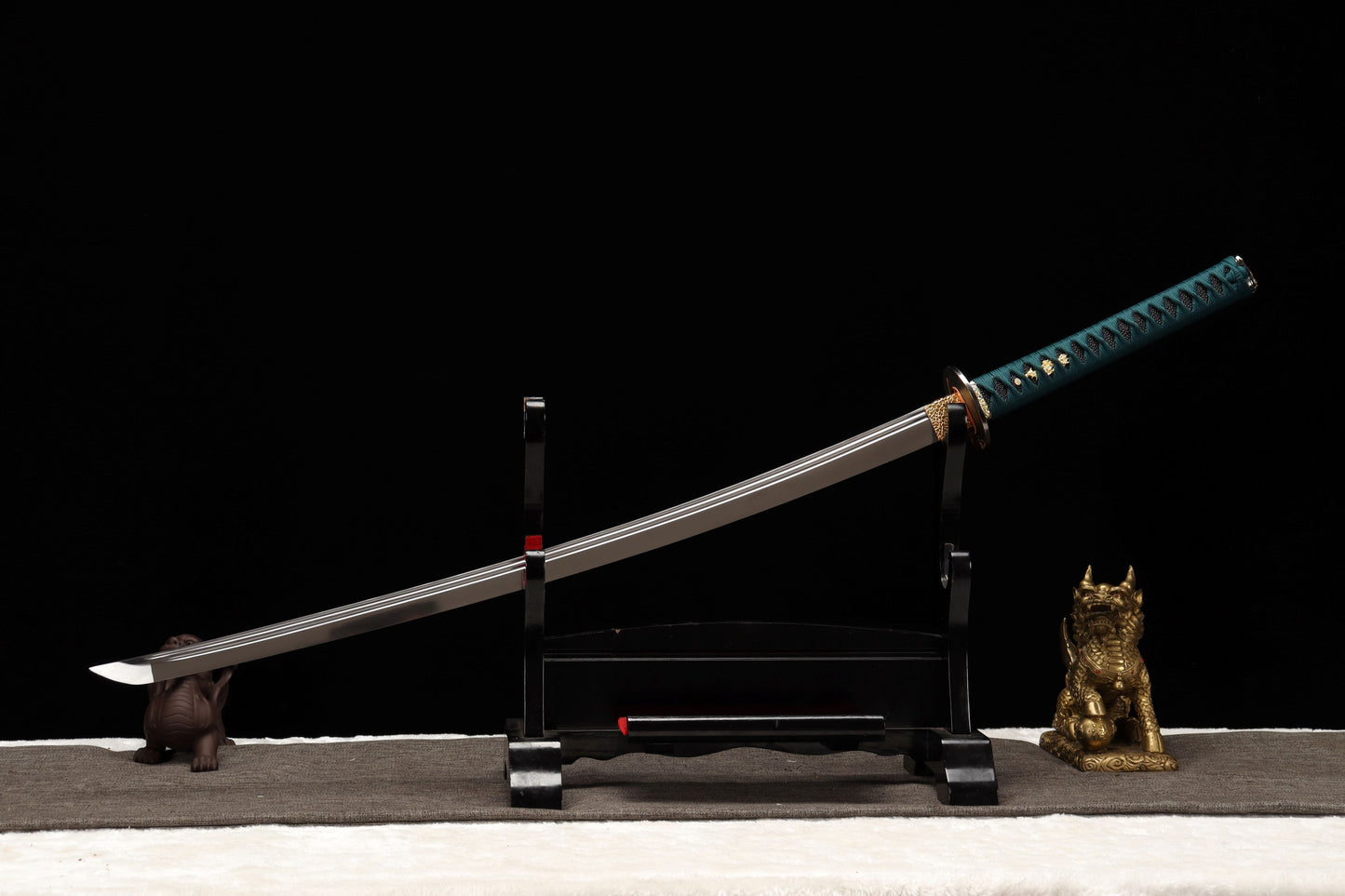 103cm/40.55 inch authentic hand-forged high manganese steel samurai sword Jinchan