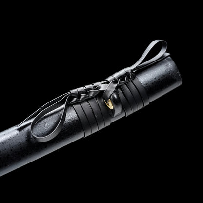 Black Katana · Gear Tsuba Full Tang (108cm)