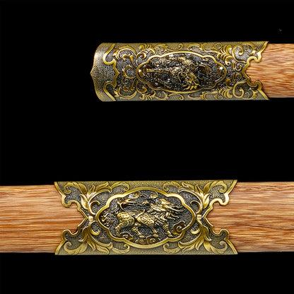 Longsword · Antique Bronze Alloy Hilt (108cm)