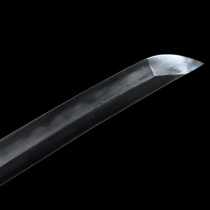 Imperial Sakura Tachi | Clay Tempered Pattern Steel Gilt Gold & Silver Copper Scabbard Collector Sword