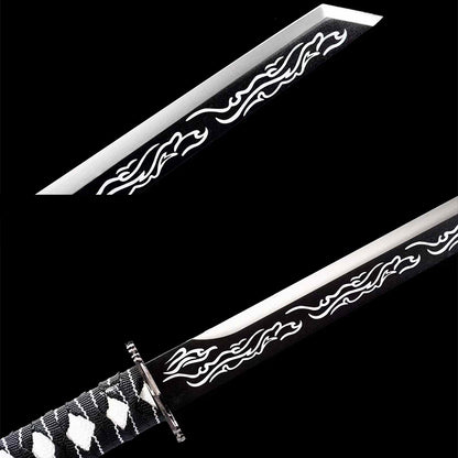 Handcrafted Full Tang Sword With 1095 Carbon Steel Blade Corpse dragon cold flame