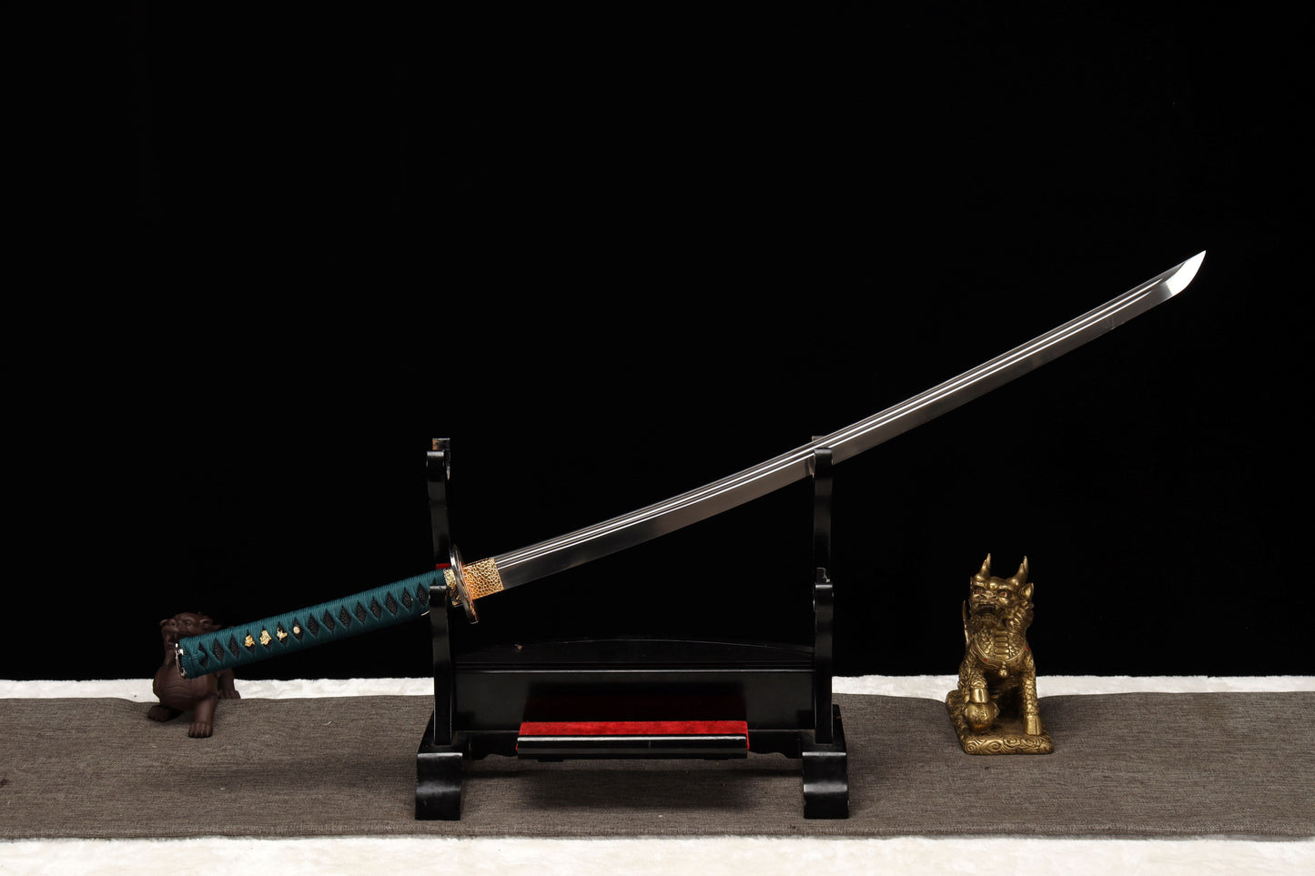 103cm/40.55 inch authentic hand-forged high manganese steel samurai sword Jinchan