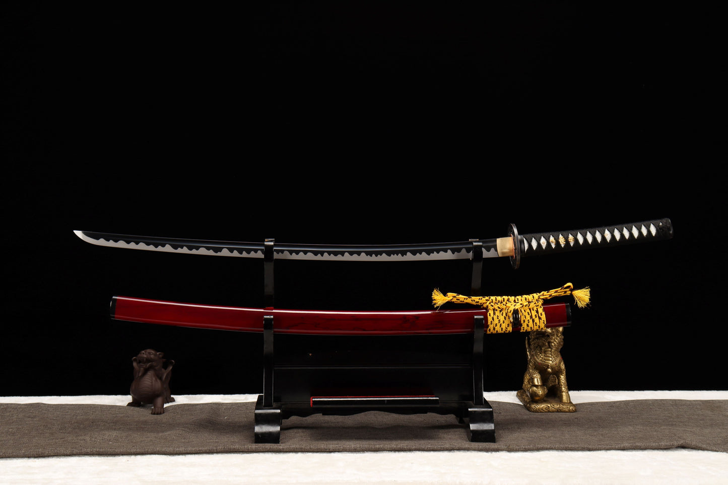 103cm/40.55 inch authentic hand-forged high manganese steel samurai sword Colorful