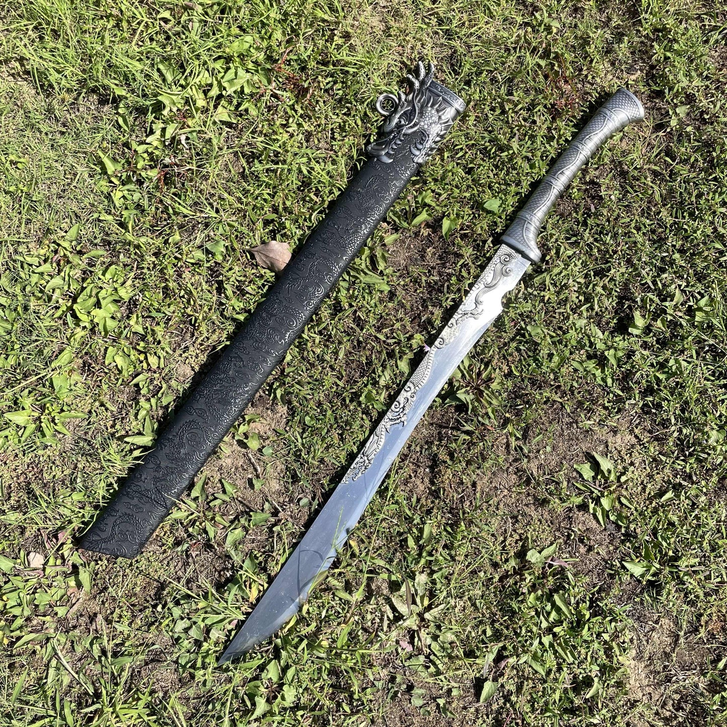 Dragon Head Tang Dao · Dragon Relief Blade (103cm)