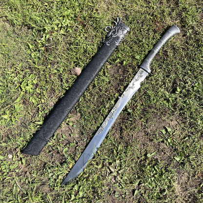 Dragon Head Tang Dao · Dragon Relief Blade (103cm)
