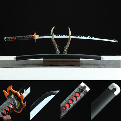 1:1 Replica Kamado Tanjirou Worn Katana