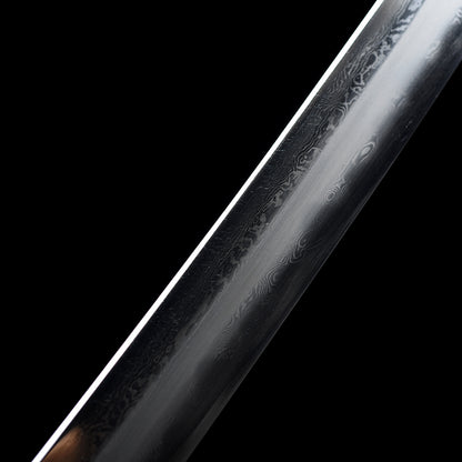 Imperial Sakura Tachi | Clay Tempered Pattern Steel Gilt Gold & Silver Copper Scabbard Collector Sword