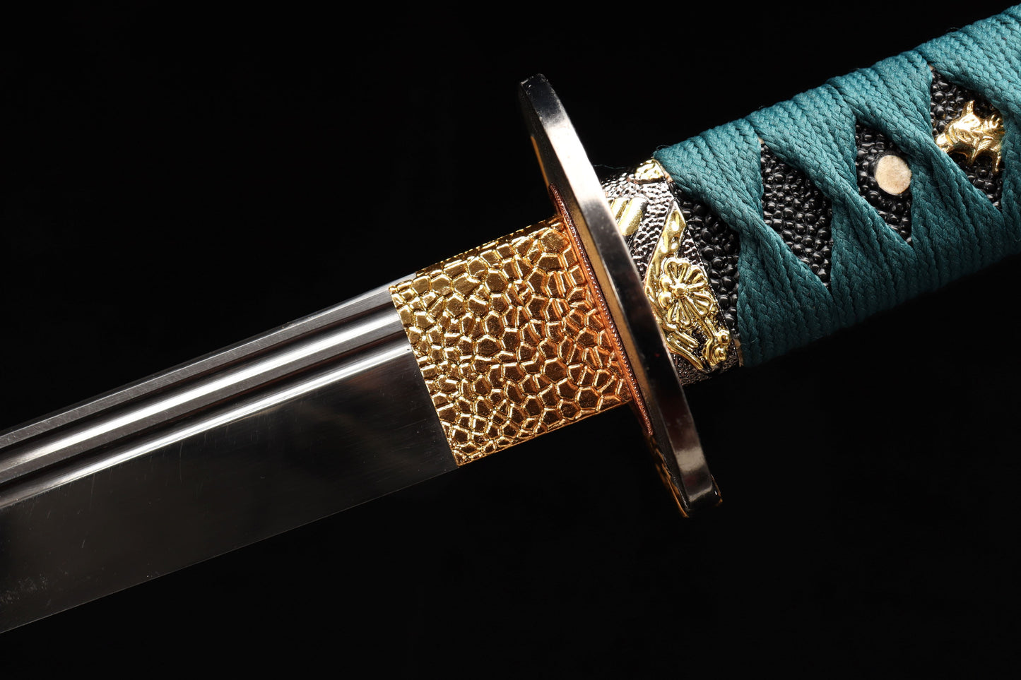 103cm/40.55 inch authentic hand-forged high manganese steel samurai sword Jinchan