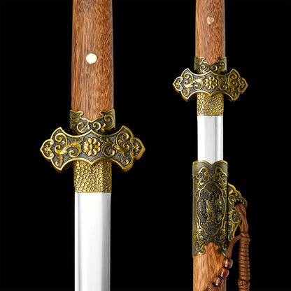 Longsword · Antique Bronze Alloy Hilt (108cm)