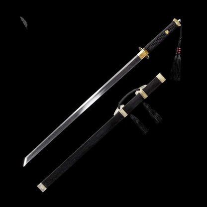 Copper Tang Sword Black | Full Tang Tang Dynasty Dao Chinese Collector Sword