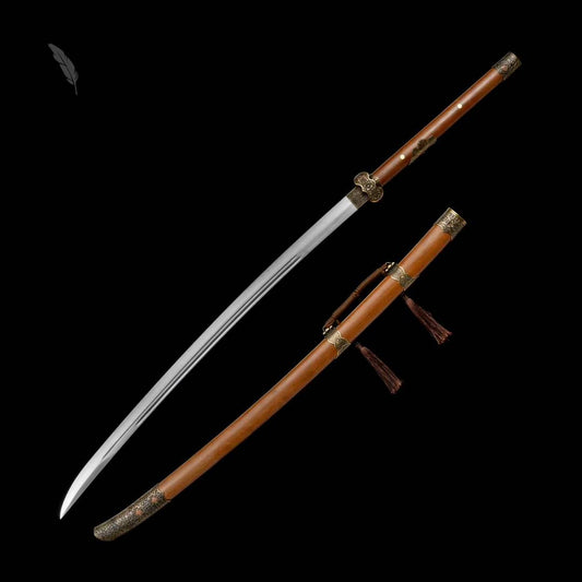 Ding Baiying Miao Dao | Full Tang Chinese Long Saber 135cm Collector Sword