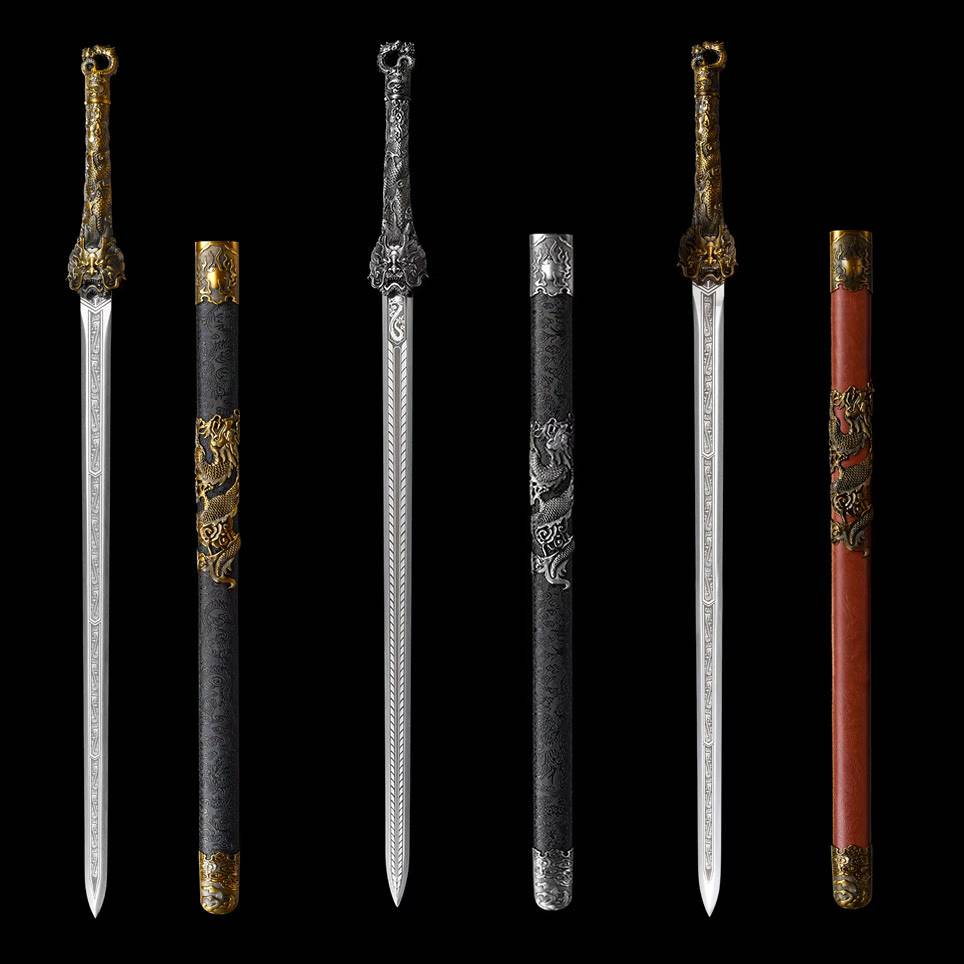 Dragon King Sword Wandering Dragon | Full Tang Chinese Mythology Collector Sword