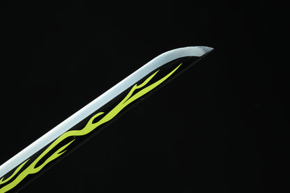 1:1 Replica Agatsuma Zenitsu Worn Katana