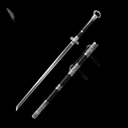 Ring-Headed Sword Wang Du | Full Tang Huan Shou Dao Chinese Collector Sword
