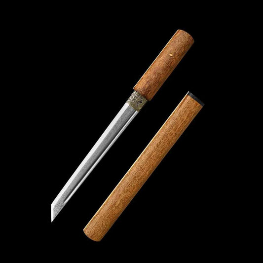 Tang Dao Suying | Full Tang Damascus Steel Tang Dynasty Dao Collector Sword