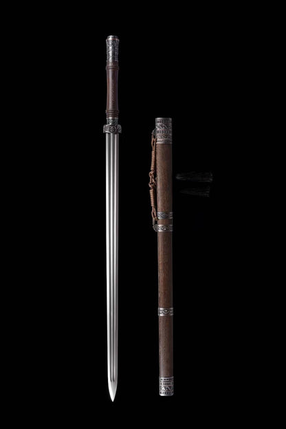 Wolong Sword | Full Tang Crouching Dragon Chinese Jian Collector Sword