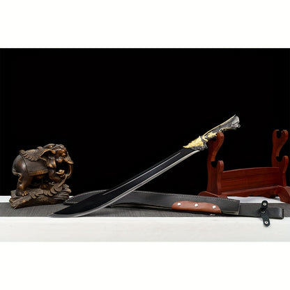 Black Gold Niuwei Dao · Dragon Head Handle (85cm)