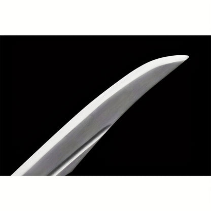 Han Jian · Silver Alloy Handle Cloud Scroll Relief Double-Edge Sword