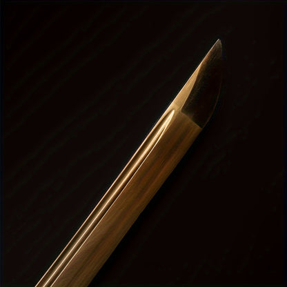 Golden Dragon Katana · 1065 Carbon Steel Gold-Baked Finish (103cm)