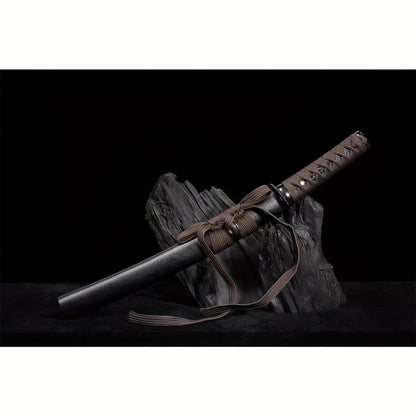 55cm T10 Tanto – Kogarasu Maru Style | Iaido Training Sword | Unsharpened Blade