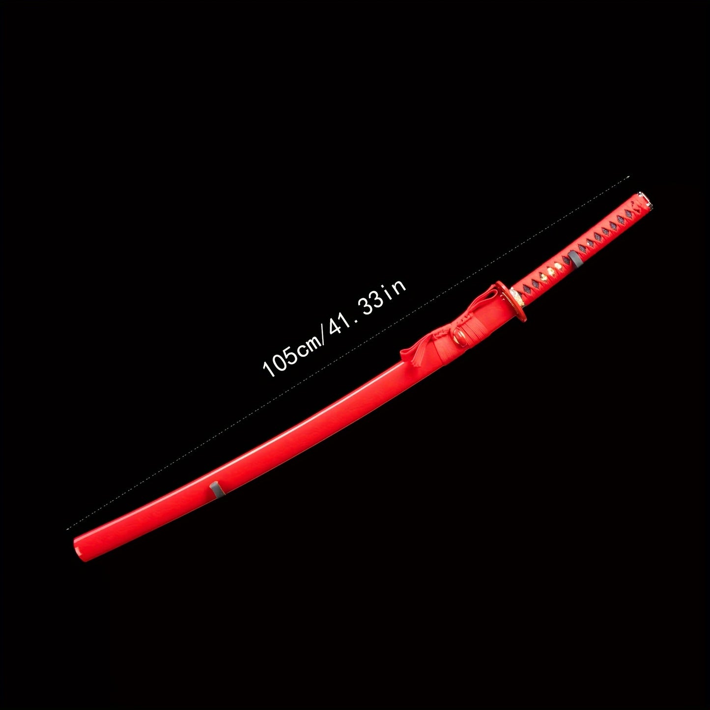 Red & Purple Katana · Purple Blade Red Scabbard (105cm)